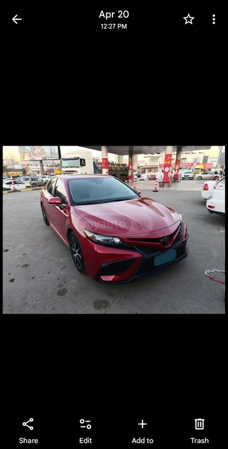 Toyota Camry 2022 — миниатюра 2