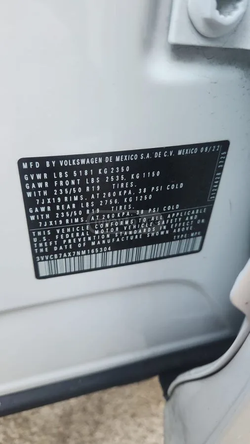 Volkswagen Tiguan 2022 — миниатюра 5