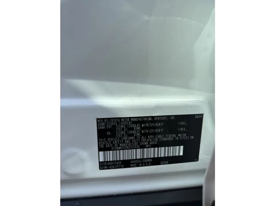 Toyota RAV4 XLE 4dr All Wheel Drive CVT 2024 — миниатюра 4