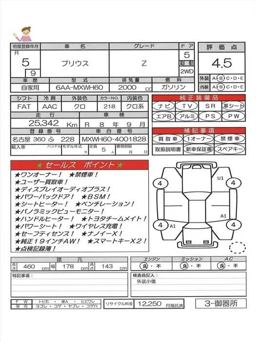 Toyota Prius ZDA+P 2023 — миниатюра 3