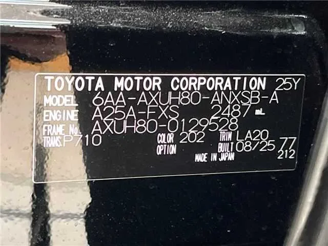 Toyota Harrier Hybrid Z Leather Package Nightshade 2025 — миниатюра 2